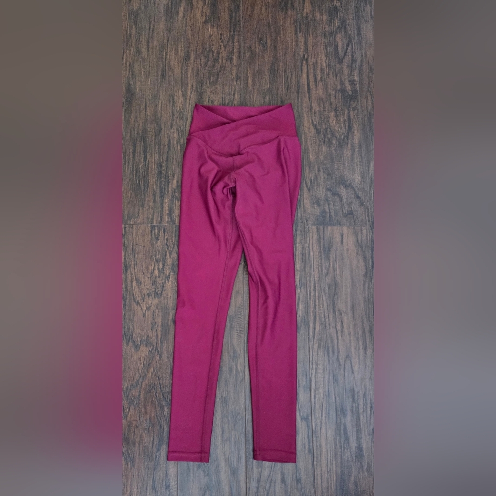 Kids Maroon Leggings